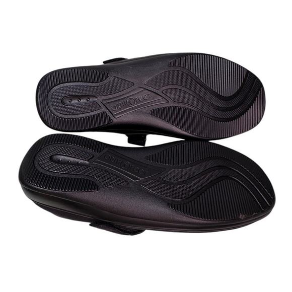 Orthofeet Women's Springfield Stretchable Black Mary Janes Shoes Sz 10.5 WIDE - Picture 7 of 10